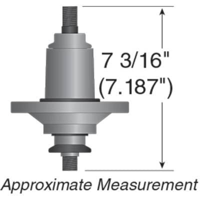 Lawn Tractor Spindle Assembly Compatible With D100 D105 D110 D120 D125 D130 D140 D150 D155 D160 D170 thumbnail 5