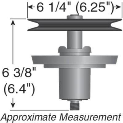 Spindle Assembly Compatible With Craftsman T8200 T8600 Cmxgram1130044 47270420 247270421 46 Inch thumbnail 5