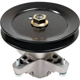 Riding Mower Spindle Assembly With Pulley Compatible With Lt1042 Pony Bronco Lx425 42 Inch Deck