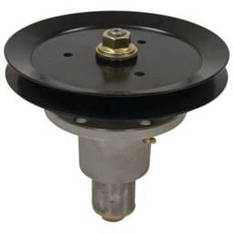 Spindle Assembly With Pulley Compatible With Lazer Z Xp Air Cooled Liquid Cooled 72 Inch Deck Zero