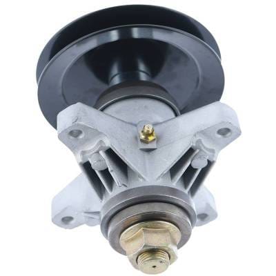 50 54 Inch Deck Spindle Assembly With Pulley Compatible With Lt1050 Lt1024 Slt1554 Riding Lawn thumbnail 5