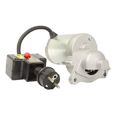 OEM Grade 220V Starter Motor Compatible With Subaru 287Cc Snow Blower Engine Ex27 12 Teeth