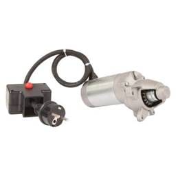 230V Ac Snow Blower Starter Motor Compatible With Toro Lct Engine 17 Teeth Ccw Pmdd European 230V