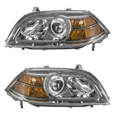 Headlight Compatible With 2004-2006 Acura Mdx 3.5L V6 J35a5 265Hp Replaces Ac2518107 33101-S3v-A12