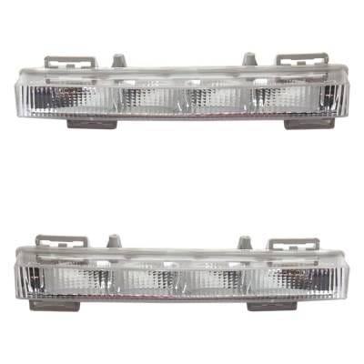 Drl Assembly Compatible With 2012-2016 Mercedes-Benz Ml350 Ml550 Gl350 Gl450 Glk250 Glk350 Ml250 thumbnail 3