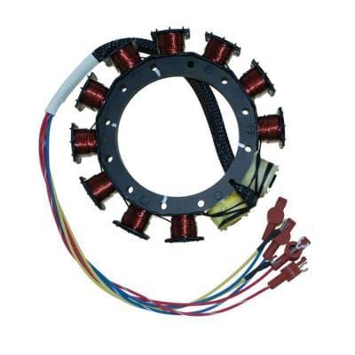 New 9 Amp Stator Coil Compatible With Mariner Mercury 4 Cyl 2.565 Bore Cross Flow 40 Hp 1989-1997 3