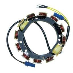 New 9 Amp Stator Coil Compatible With Johnson/Evinrude 6 Cyl 3.625 Big Bore Cross Flow 175 Hp 1988 6