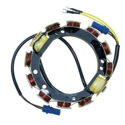 New 9 Amp Stator Coil Compatible With Johnson/Evinrude 6 Cyl 3.625 Big Bore Cross Flow 175 Hp 1988 6