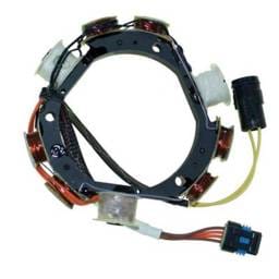 New 9 Amp Stator Coil Compatible With Johnson/Evinrude 2 Cyl 3.000 Bore Cross Flow 25 Hp 1996-1998 2