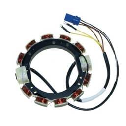 9 Amp Stator Coil Compatible With Johnson/Evinrude 6 Cyl 3.500 Bore Cross Flow 150 Hp 1989-1991 6