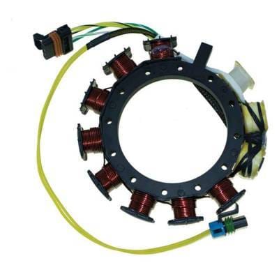 New Stator Compatible With Mariner Mercury 2 Cyl 2.562 Bore Mercosil Block 25 Hp 2 Cyl 4 Stroke 25