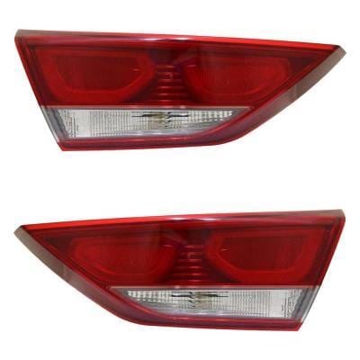 New Pair Of Daytime Running Lights Compatible With Hyundai Elantra 1.4L 2.0L 2017 2018 By Part