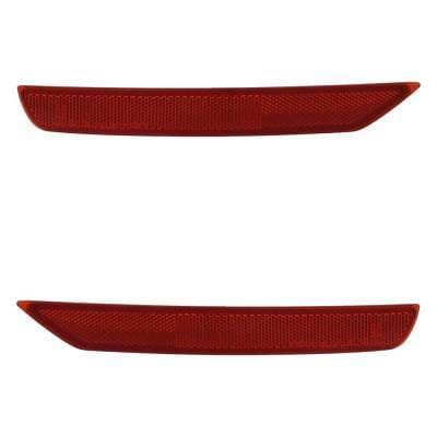 New Pair Of Daytime Running Lights Compatible With Subaru Forester 2.0L 2.5L 2009-2018 By Part