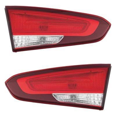 New Pair Of Daytime Running Lights Compatible With Kia Forte 2.0L 2017 2018 By Part Numbers