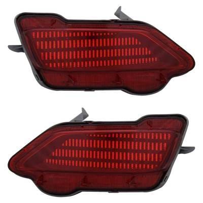 New Pair Of Daytime Running Lights Compatible With Toyota Rav4 2.5L 2013 2014 2015 By Part Numbers