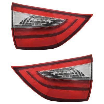 New Pair Of Daytime Running Lights Compatible With Toyota Sienna 3.5L 2020-2020 By Part Numbers