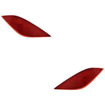New Pair Of Reflector Assembly Compatible With Toyota Prius Base Hatchback Prius L Eco Hatchback