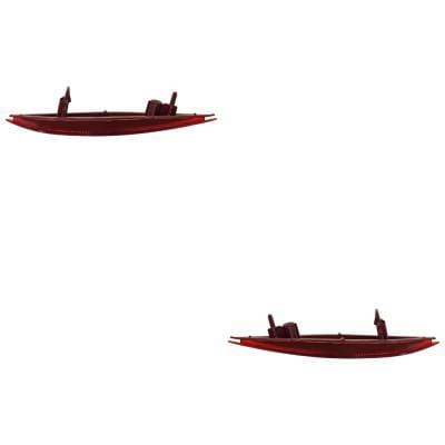 New Pair Of Reflector Assembly Compatible With Toyota Prius Base Hatchback Prius L Eco Hatchback thumbnail 7