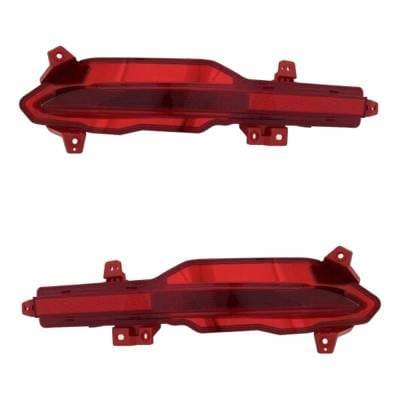 New Pair Of Daytime Running Lights Compatible With Hyundai Santa Fe 1.6L 2.5L 2021 2022 2023 By Part thumbnail 9