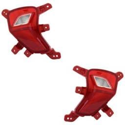 New Pair Of Back Up Light Assembly Compatible With Kia Niro L Sport Utility 2020-2022 By 92405 G5500