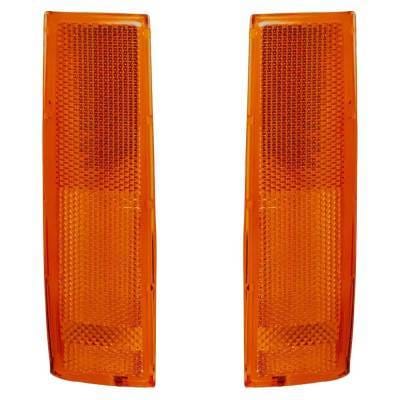 New Pair Of Daytime Running Lights Compatible With Chevrolet Gmc Oldsmobile S10 S15 S10 Blazer S15