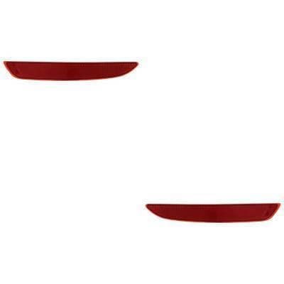 Pair Of Reflector Assembly Compatible With Mazda 3 Position: Rear Left 2.0 Sedan 2019-2025 Ma1184110