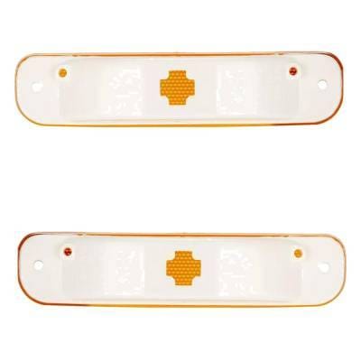 New Pair Of Daytime Running Lights Compatible With Chevrolet Gmc 1973 1974 1975 1976 1977 1978 1979 thumbnail 5