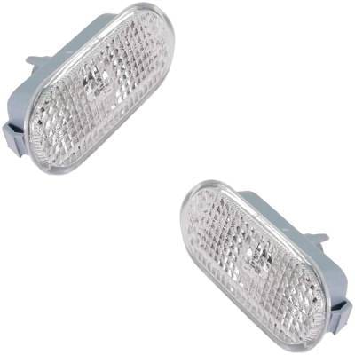 New Pair Of Daytime Running Lights Compatible With Volkswagen Golf Jetta Cabrio Passat 1999 2000 thumbnail 5