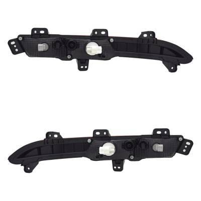 New Pair Of Daytime Running Lights Compatible With Kia Carnival 3.5L 2022 2023 2024 By Part Numbers