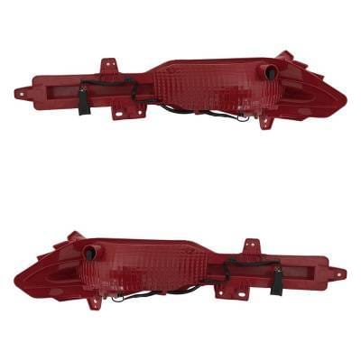 New Pair Of Daytime Running Lights Compatible With Hyundai Santa Fe 2.5L 2021 2022 2023 By Part