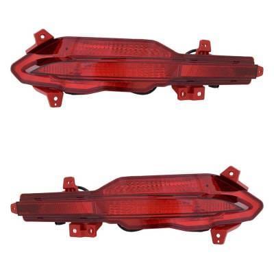 New Pair Of Daytime Running Lights Compatible With Hyundai Santa Fe 2.5L 2021 2022 2023 By Part thumbnail 3