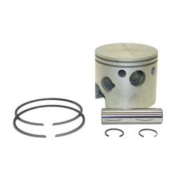 New Piston Kit Compatible With Mariner Mercury 6 Cyl 3.375 Bore 2.4L 225 Hp 1980-1981 6 Cyl 3.375