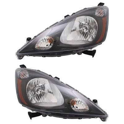 Headlight Compatible With 2012-2014 Honda Fit 1.5L I4 L15a7 117Hp Replaces Ho2502146 33100-Tk6-A51