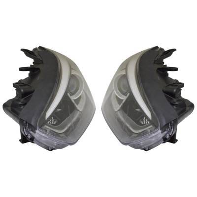 Headlight Compatible With 2017-2018 Hyundai Santa Fe Sport 2.4L 2.0L I4 240Hp Replaces Hy2502205 thumbnail 7