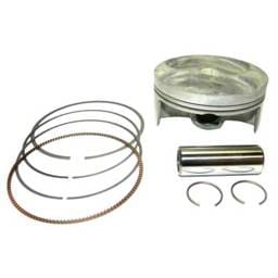 New 76.98Mm Bore Piston Kit Compatible With Kawasaki Suzuki Kx-F 250Cc 2004-2005 Rmz 250Cc 2004-2006