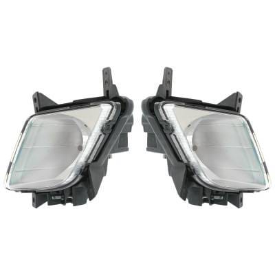 New Pair Of Daytime Running Lights Compatible With Kia Sportage 2.0L 2.4L 2011 2012 2013 By Part
