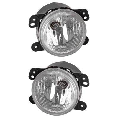 New Pair Of Daytime Running Lights Compatible With Chrysler Dodge Jeep 300 Magnum Pt Cruiser