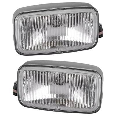 New Pair Of Daytime Running Lights Compatible With Jeep Grand Cherokee 4.0L 5.2L 1993 1994 1995 By thumbnail 3
