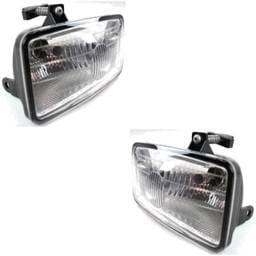 Drl Assembly Compatible With 2000-2003 Chevrolet S10 Replaces 16530308 Gm2592140 Halogen Clear
