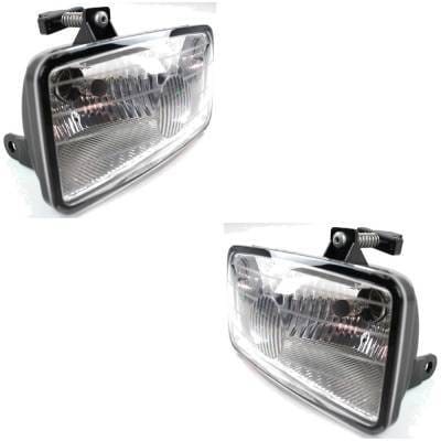 Drl Assembly Compatible With 2000-2003 Chevrolet S10 Replaces 16530308 Gm2592140 Halogen Clear