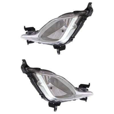 New Pair Of Daytime Running Lights Compatible With Hyundai Elantra Gt 2013 2014 2015 2016 2017 By thumbnail 3