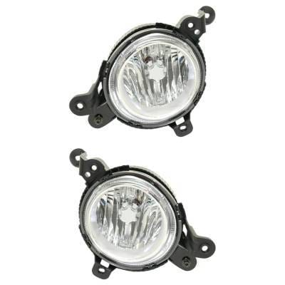 New Pair Of Daytime Running Lights Compatible With Kia Soul 1.6L 2014 2015 2016 By Part Numbers