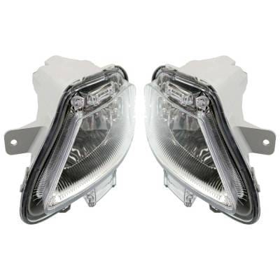 New Pair Of Daytime Running Lights Compatible With Lexus Ls460 Ls600h 4.6L 5.0L 2007 2008 2009 By thumbnail 7