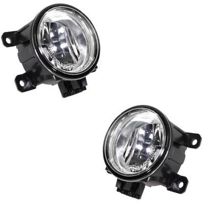 New Pair Of Daytime Running Lights Compatible With Honda Accord Cr-Z Civic Fit Pilot Ridgeline thumbnail 5