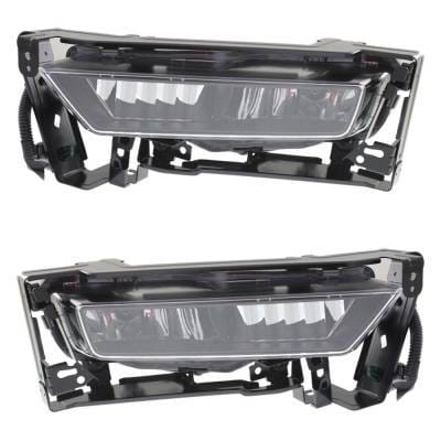 New Pair Of Daytime Running Lights Compatible With Honda Accord 2.4L 3.5L 2014 2015 By Part Numbers