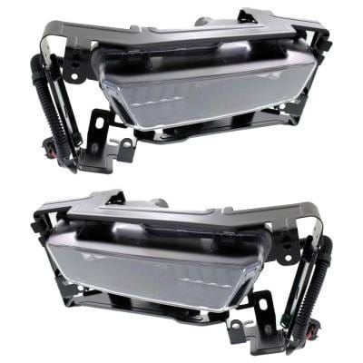 New Pair Of Daytime Running Lights Compatible With Honda Accord 2.4L 3.5L 2014 2015 By Part Numbers thumbnail 5