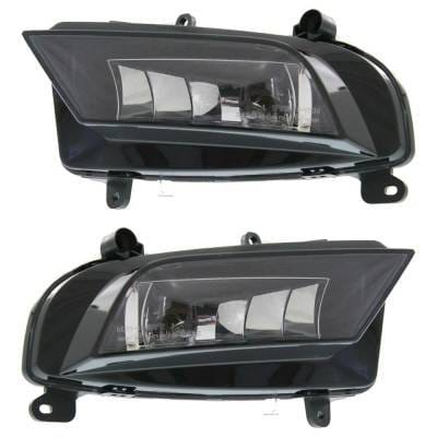New Pair Of Daytime Running Lights Compatible With Audi A4 1.8L 2.0L 2013 2014 2015 2016 By Part