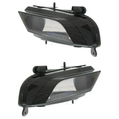 New Pair Of Daytime Running Lights Compatible With Audi A4 1.8L 2.0L 2013 2014 2015 2016 By Part thumbnail 9