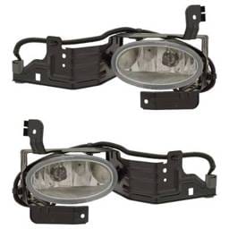 New Pair Of Daytime Running Lights Compatible With Honda Accord 2.4L 3.5L 2011 2012 By Part Numbers