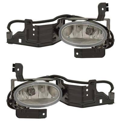 New Pair Of Daytime Running Lights Compatible With Honda Accord 2.4L 3.5L 2011 2012 By Part Numbers
